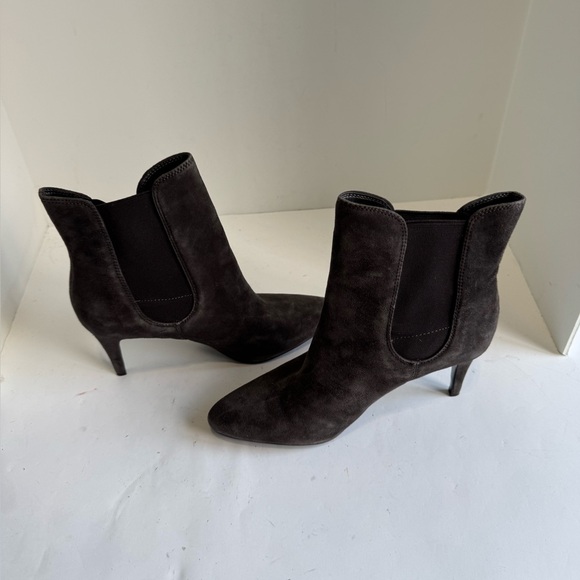Lauren Ralph Lauren Charcoal Suede Pashia Boots. Size 8.5 - Picture 7 of 11